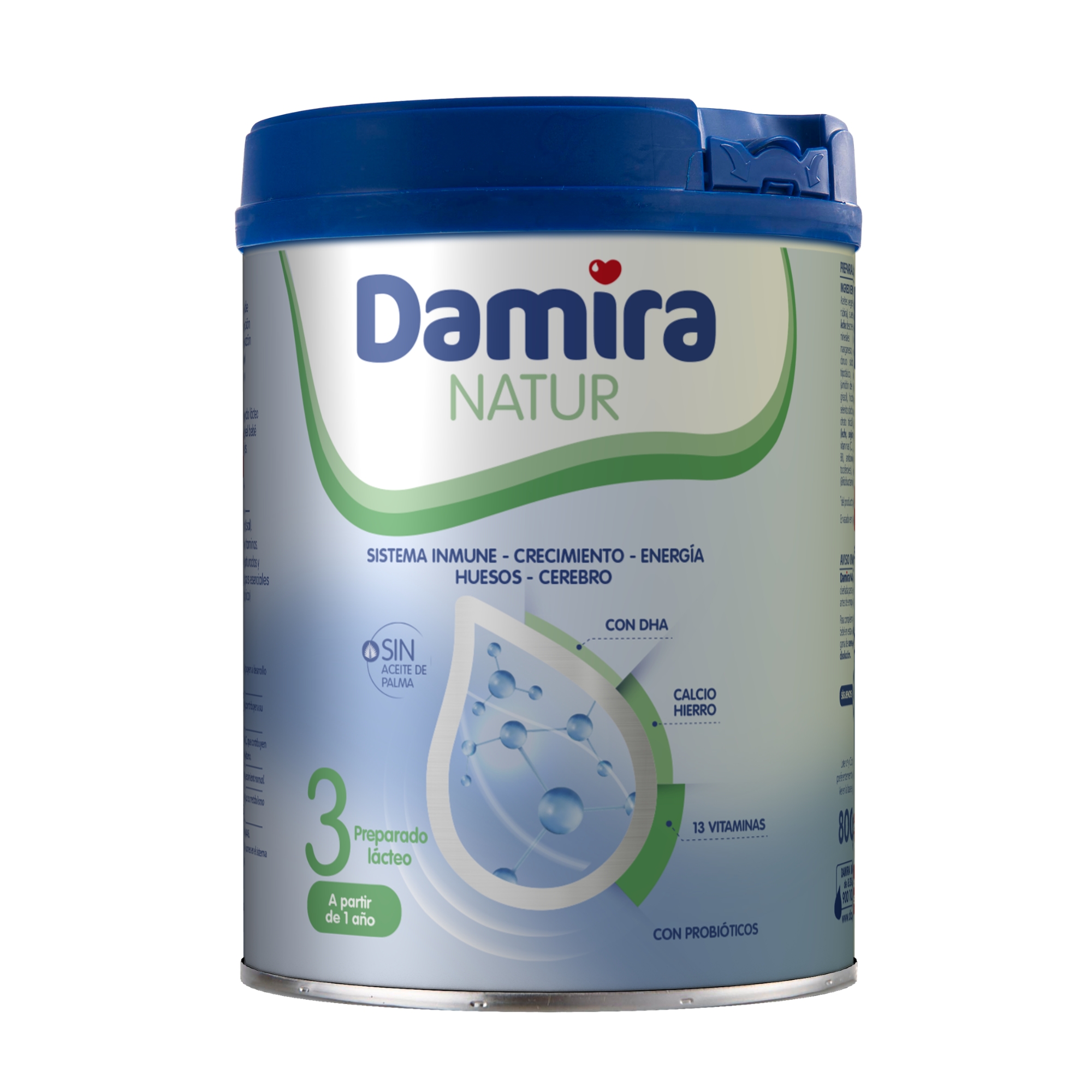 Leche Damira Natur 3