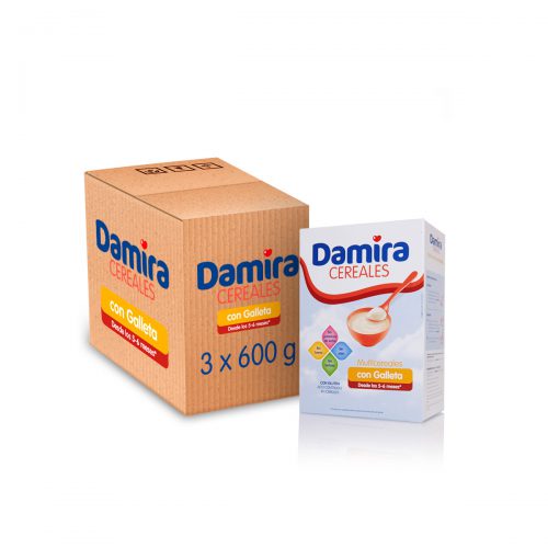 Tienda Damira - Damira Multicereales con galleta María - Caja de 3 unidades
