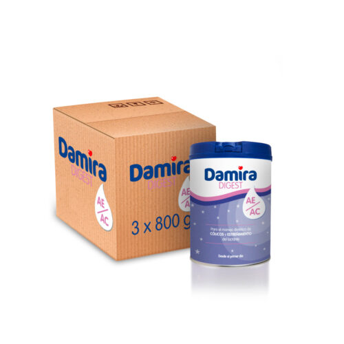 Tienda Damira - Leche Damira Digest (800 gramos) - Caja de 3 unidades